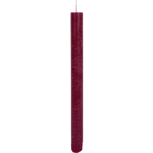 Stabkerze - Polar - weinrot - ø x H ca. 2,2 x 25 cm