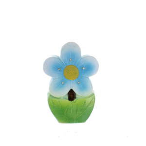Blume mit LED - ca. 15 x 8 x 22 cm