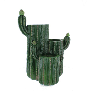 3er Pflanztopf - Kaktus - ca. 32,5 x 22,5 x 41,5 cm