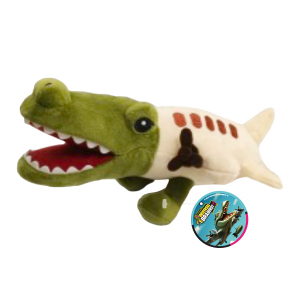 BRAINROT - Plüschfigur - Bombardiro Crocodilo - ca. 25 cm
