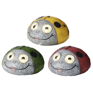 Solar Marienkäfer-Stein - 1 Stück