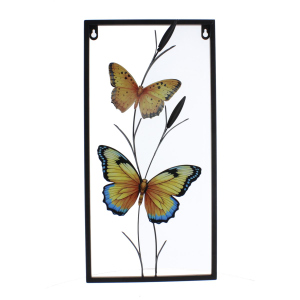 Wanddeko - Schmetterlinge - ca. 25 x 50 cm