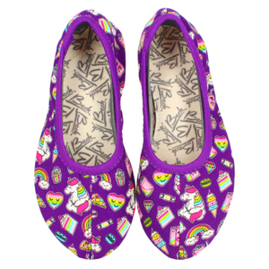 Gymnastikschuh Candy - lila - Größe 25
