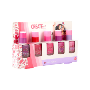 CREATE it! - Nagellack 5er Set - mit Farbwechsel