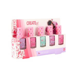CREATE it! - Nagellack 5er Set - Pastellfarben