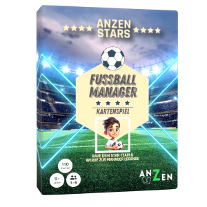 ANZEN STARS - Fußball Manager - Kartenspiel