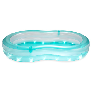 Pool - Glow Lagoon - türkis - mit LED Beleuchtung