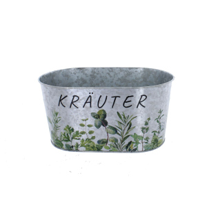 Pflanztopf für Kräuter - ca. 22,5 x 13,5 x 11 cm