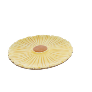 Dekoteller - Blume - ca. 24 x 24 x 2,5 cm