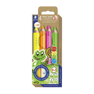 Noris® junior - 3 in 1 Buntstifte - neon