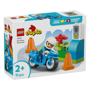LEGO® DUPLO® 10471 - Blaues Polizeimotorrad