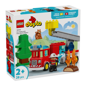 LEGO® DUPLO® 10473 - Löschauto mit Schlauch und Feuerwehrmann