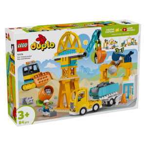 LEGO® DUPLO® 10476 - Baustelle mit Baufahrzeugen 3-in-1 Set