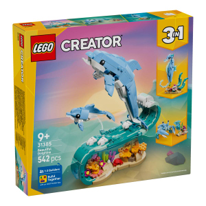 LEGO® Creator 31385 - Meerestiere: Wunderschöne Delfine