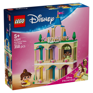 LEGO® Princess™ 43291 - Die Mini-Prinzessinnen Belle und Tiana mit ihrem Schloss 