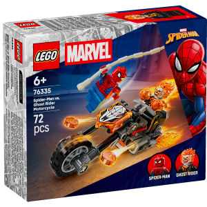 LEGO® Marvel Super Heroes™ 76335 - Spider-Man vs. Ghost Rider auf seinem Motorrad