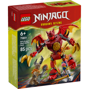 LEGO® NINJAGO® 71851 - Kais Drachen-Mech Battle Set