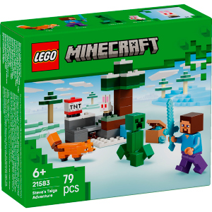 LEGO® Minecraft™ 21583 - Steves Abenteuer in der Taiga