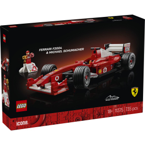 LEGO® Icons 11375 - Ferrari F2004 und Michael Schumacher 