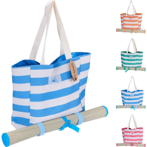 Strandtasche mit Strandmatte - 1 Set