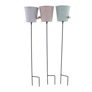 Pflanzenstecker - Pflanztopf in Eimer-Form - 1 Stück