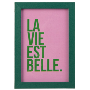 Bilderrahmen grün - ca. 10 x 15 cm