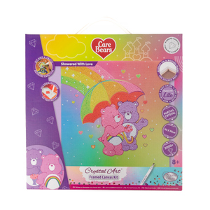 Glücksbärchis - Crystal Art Kit   - ca. 30 x 30cm