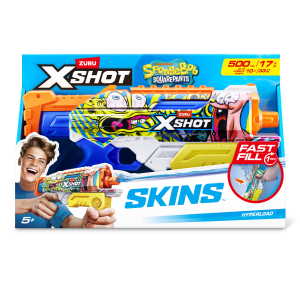 XShot - Wasserpistole - Water Skins - SpongeBob - Serie 1
