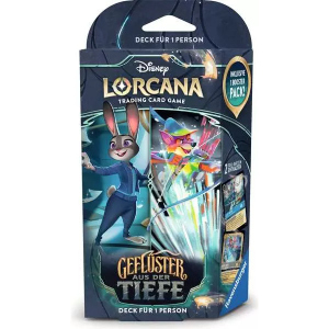 Disney Lorcana - Geflüster aus der Tiefe - Einzelspieler Deck - Saphir und Stahl