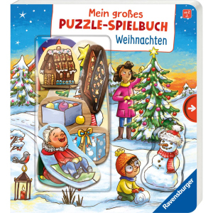 Mein großes Puzzle-Spielbuch - Weihnachten