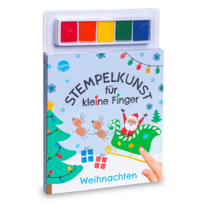 Stempelkunst für kleine Finger - Weihnachten