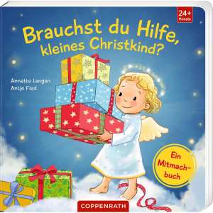 Brauchst du Hilfe, kleines Christkind? - Ein Mitmachbuch