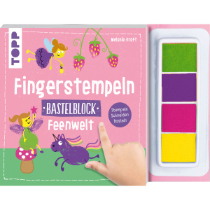 TOPP - Fingerstempeln - Bastelblock - Feenwelt