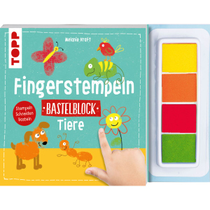 TOPP - Fingerstempeln - Bastelblock - Tiere