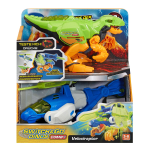 VTech - Switch & Go Dinos - Combo Velociraptor