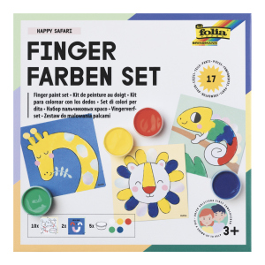 Fingerfarben-Set - Happy Safari