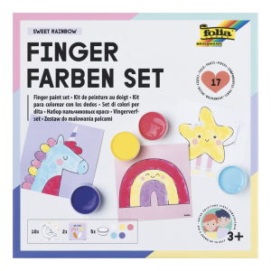 Fingerfarben-Set - Sweet Rainbow