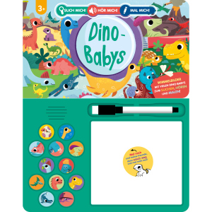 Such mich! Hör mich! Mal mich! Dino-Babys