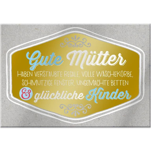Magnet - mit Umschlag - Gute Mütter - ca. 8,2 x 6 cm