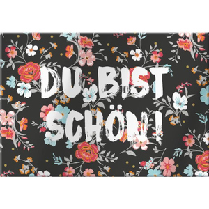 Magnet - mit Umschlag - Schön - ca. 8,2 x 6 cm