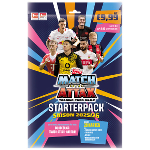 topps Match Attax - Bundesliga Saison 2025/26 - 1 Starterpack