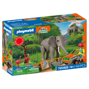Playmobil® 72068 - Elefant mit Tierpfleger
