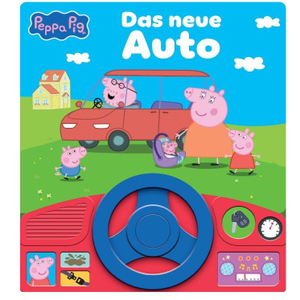 Peppa Pig - Das neue Auto - Lenkradbuch