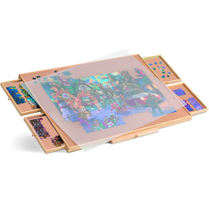 Puzzleboard mit Sortierfächern