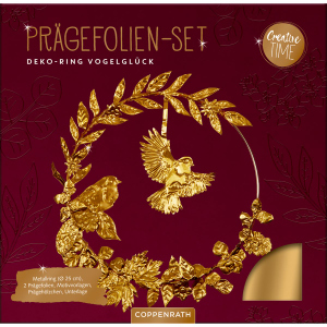 Prägefolien-Set - Deko-Ring Vogelglück - Creative Time