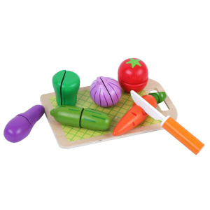 Besttoy - Holz Lebensmittel - Schneideset - Gemüse