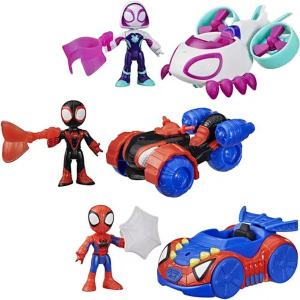 Spidey und seine Superfreunde - Spielset - Fahrzeug mit Figur - 1 Stück