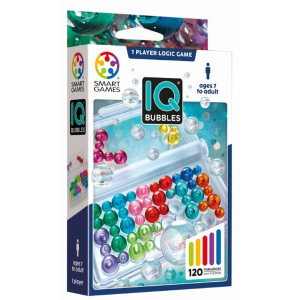 Smart Games IQ-Bubbles Logikspiel - 120 Denkspiele für Konzentration