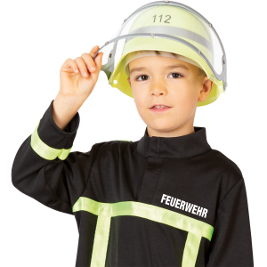 Feuerwehrhelm mit Visier - für Kinder