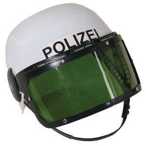 Polizeihelm mit Visier - für Kinder